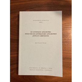 Le Continent Apocryphe - Essai Sur Les Littératures Apocryphes Juive Et Chrétienne