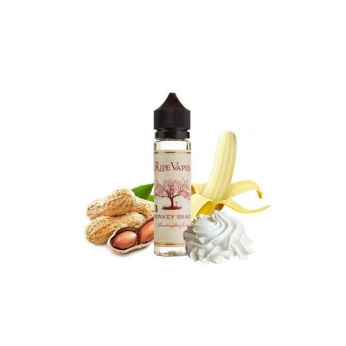 3x RIPE VAPES Monkey Snack 50ML - 50ml - Sans nicotine ni tabac