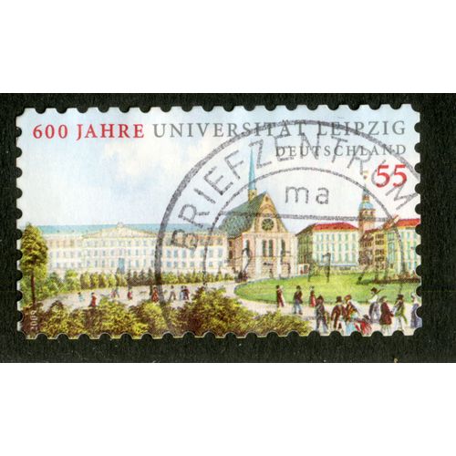 Timbre Oblitéré Deutschland, 600 Jahre Universitat Leipzig, 2009, 55