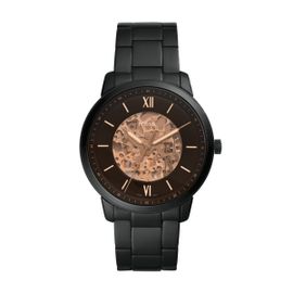 Montre Homme Fossil En Acier Inoxydable Noir