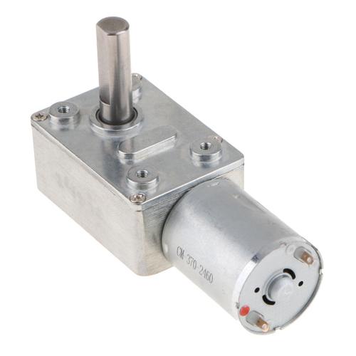 Micro à Couple élevé Turbine Worm Gear Box Reduction Moteur Dc 6v 24mm 6V-10RPM