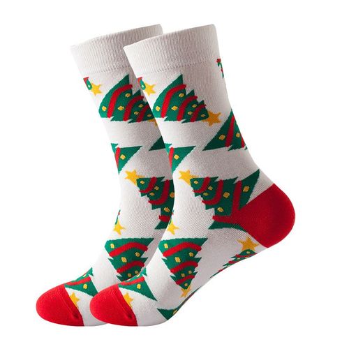 5 Paires De Chaussettes De Noël Chaudes Pour Femmes, Tailles 5 À 10, Chaussettes Mignonnes Et Amusantes, Chaussettes D'hiver Confortables Pour Adolescentes