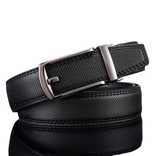 Leather Belts For Men - Ratchet Mens Belts 120cm For Trousers - Micro Adjustable Belt Fit Everywhere