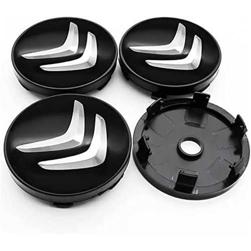 4pcs Chapeaux De Centre De Roue Pour Voiture Chapeaux, Pour Citroen C4 Aircross C4 Picasso C5 Aircross Capuchons Centraux De Moyeu De Roue Rechange