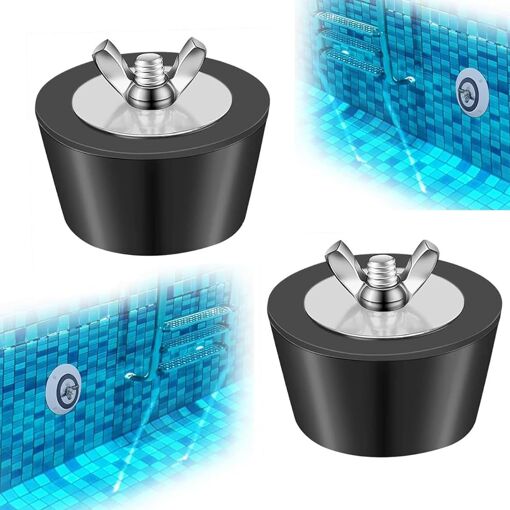 2 PCS Bouchon d'hiver pour Piscine,Bouchon Hivernage Piscine,Boucho...