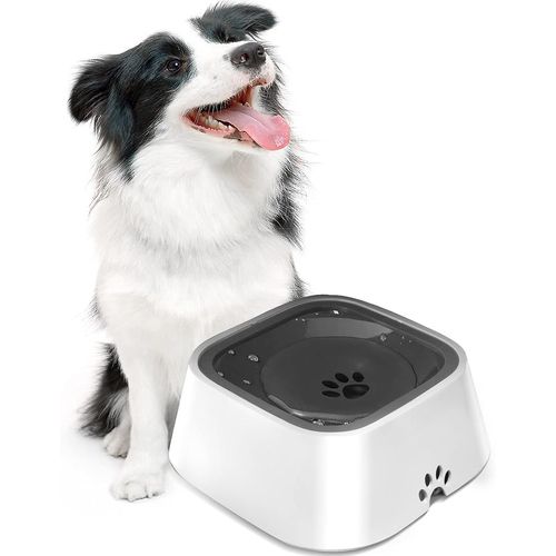 Bol D'eau Pour Animaux De Compagnie, Gamelle À Eau Anti Débordement Pour Animal Domestique, Bol D'eau De Flottabilité Pour Chien Chats, Anti Goutte