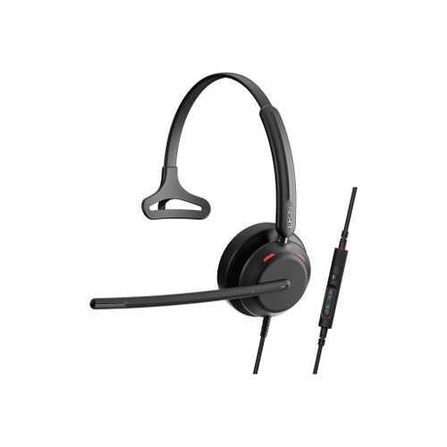 EPOS IMPACT 730T - Micro-casque - sur-oreille - filaire - USB-C - noir - Certifié pour Microsoft Teams