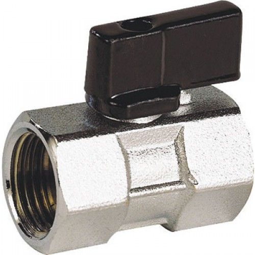 Mini vanne à boisseau sphérique femelle / femelle Ø 15/21 SFERACO