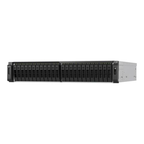 QNAP TS-H3077AFU-R7 - Serveur NAS - 30 Baies - rack-montable - SATA 6Gb/s - RAID 0, 1, 5, 6, 10, 50, 60, JBOD - RAM 64 Go - 2.5 Gigabit Ethernet / 10 Gigabit Ethernet - iSCSI support - 2U