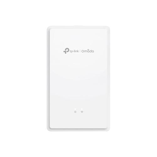 TP-Link Omada EAP615GP-Wall V1 - Borne d'accès sans fil - 4 ports - 1GbE, GPON - Wi-Fi 6 - 2.4 GHz, 5 GHz - géré par le Cloud - montage mural