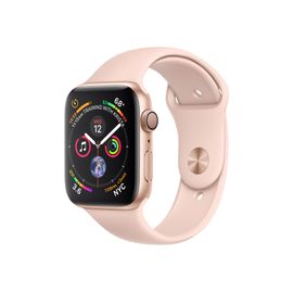Apple Watch Series 4 (Gps) - Boîtier 44 Mm Aluminium Or Avec Bracelet Sport Sable Rose