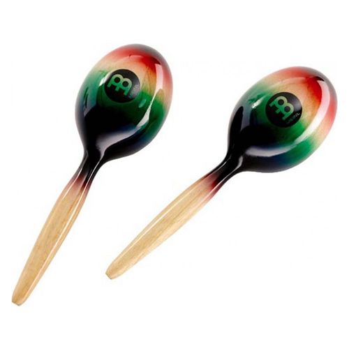 Meinl Mwm1mc - Paire De Maracas Ovales Couleurs