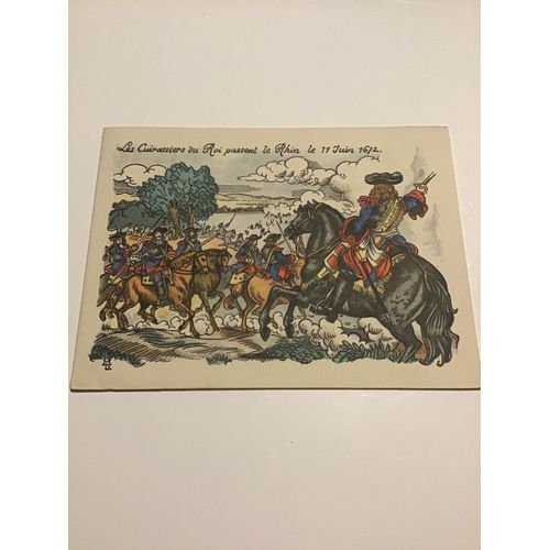 Carte De Voeux Du 8e Régiment De Cuirassiers