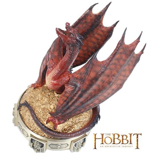 Le Hobbit Dragon Smaug Bruleur d'Encens Statue NN7526