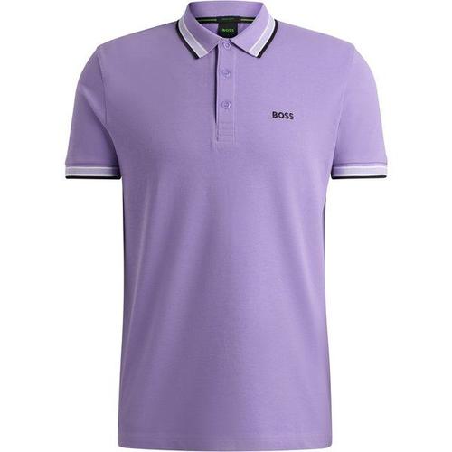 Paddy Polo En Piqué De Coton Avec Logo Contrastantl,M,S,Xl,Xxl,Xxxl