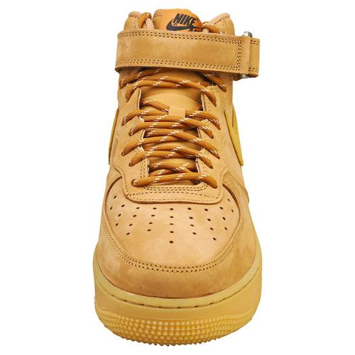 Nike Air Force 1 Mid 07 Baskets Lifestyle en Suede Beige Rakuten