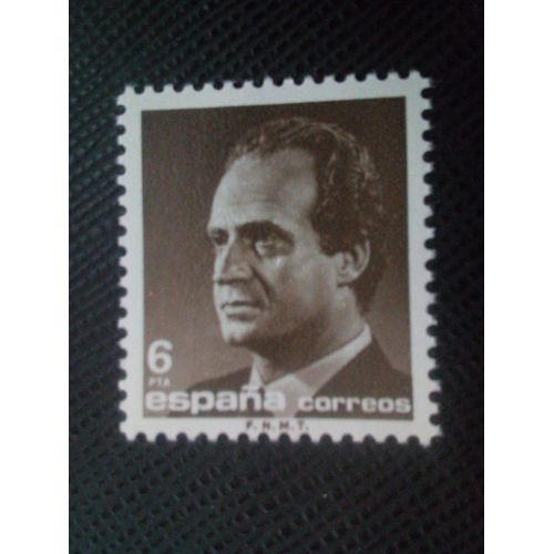 Timbre Espagne Yt 2495 Roi Juan Carlos I 1987 ( 050105 )