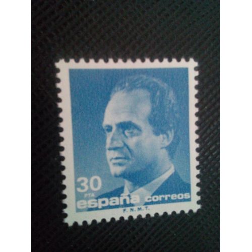 Timbre Espagne Yt 2497 Roi Juan Carlos I 1987 ( 050105 )