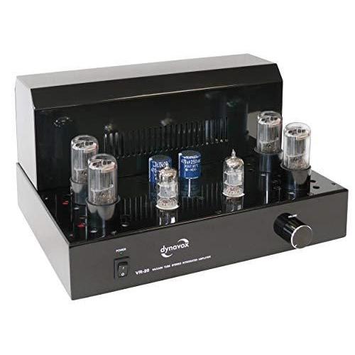 Dynavox Amplificateur HiFi VR20 intégré à tubes Noir (Import Allemagne)
