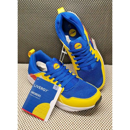 Paire De Basket Neuve Sneakers Lidl Pointure 43 (Uk 9) Édition Limitée