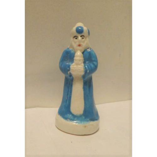 Fève Roi Mâge Bleu - Crèche De La Nativité - Santon Nordia 2004