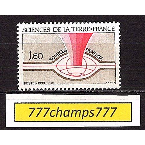 Sciences De La Terre. 1980. Y&t 2093