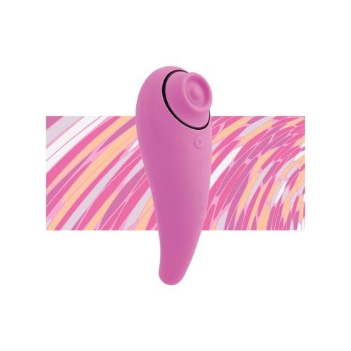 Femmegasm Vibrateur Rose Pulsations Tap & Tickle Usb Rose