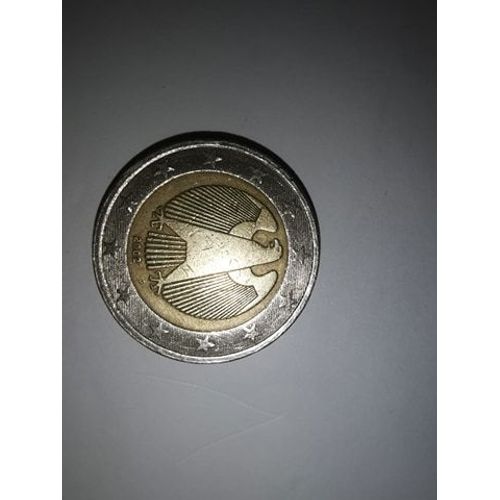 Pièce De 2 Euros Rare Aigle Fédérale 2002 -