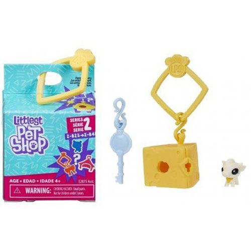 Littlest Pet Shop Collection Surprise Serie 2 : Vache 2-B45 + Habitat + Accessoire - Figurines Petshops - Jouet Fille