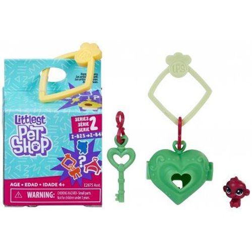 Littlest Pet Shop Collection Surprise Serie 2 : Singe 2-B48 + Habitat + Accessoire - Figurines Petshops - Jouet Fille
