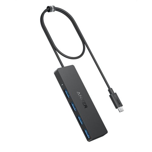 Hub Anker Usb-c 4 W 1 5gbps Czarny