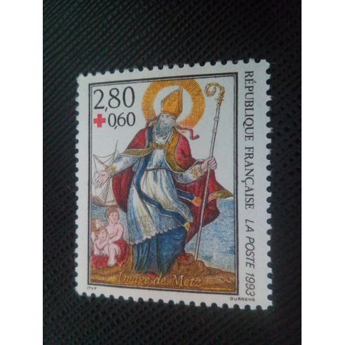 Timbre France Yt 2853 Photo De Metz - Saint-Nicolas 1993 ( 060105 )