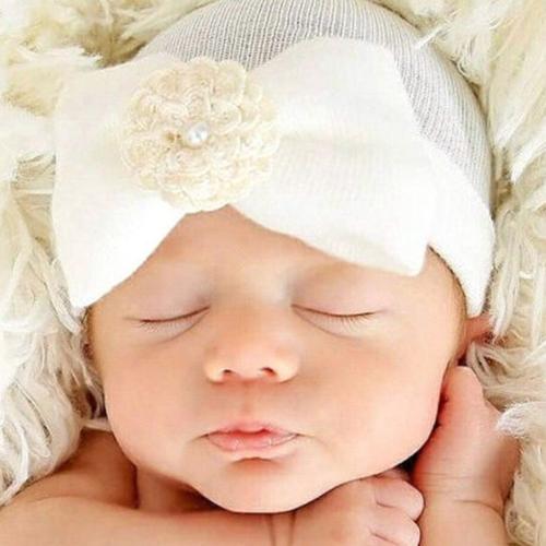 2pcs Bonnet Bebe Naissance Casquette Bob Maternite Noeud Papillon En Coton Confortable Rakuten