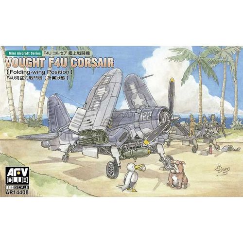 Vought F4u Corsair Folding Wing Position (X2) - Maquette D'avion Afv Club Ar14408-Afv Club