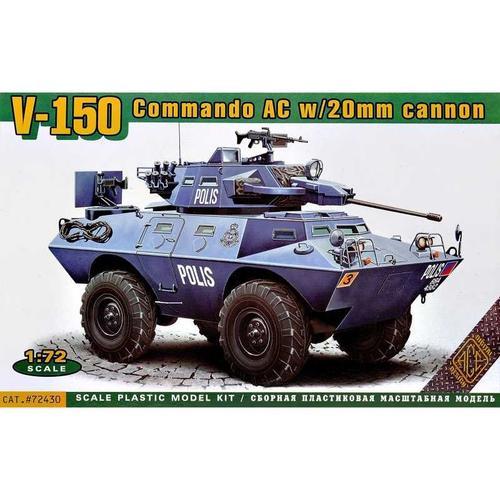 Lav-150 Apc Avec Canons De 20 Et 90 Mm - Ace Ace72430-Ace