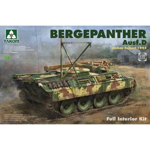 Bergepanther Ausf.D Ensemble Intérieur Complet - Takom Tak02102-Takom