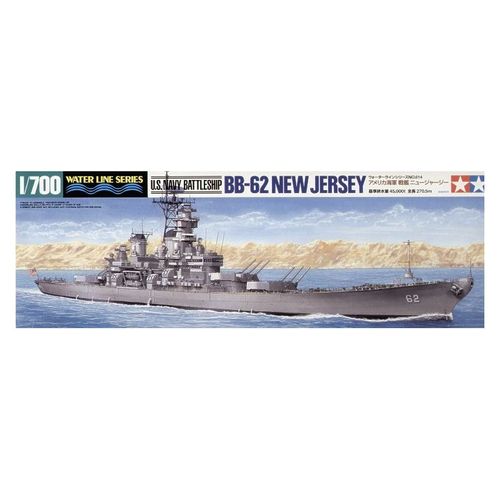Uss New Jersey Bb62 - Maquette De Bateau Tamiya Ta31614-Tamiya