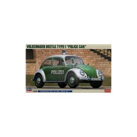 Volkswagen Beetle Type 1 'police Car' - Maquette De Voiture Hasegawa Ha20251-Hasegawa