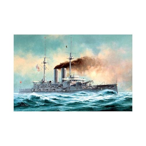Uirassé Japonais Mikasa 'bataille De La Mer Du Japon' - Maquette De Bateau Hasegawa Haz021-Hasegawa