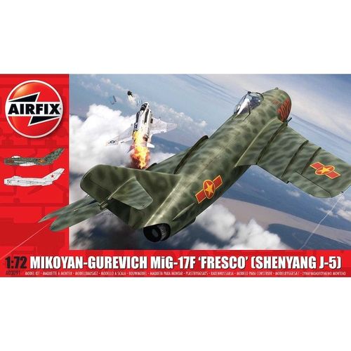 Mikoyan Mig-17f 'fresco' (Shenyang J-5) Fresque - Airfix Ax03091-Airfix-Airfix