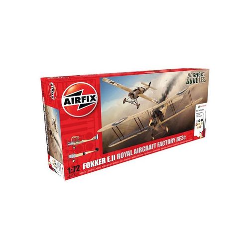 Fokker E.Ii / Lutte Royal-Aircraft-Factory Be.2c Dog Double - Airfix Ax50177-Airfix-Airfix