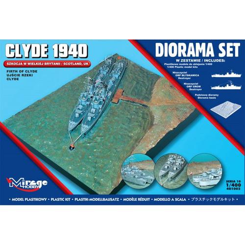 Clyde 1940 Diorama Set (Ecosse, Firth Of Clyde) - Mirage Hobby 4041002-Mirage Hobby