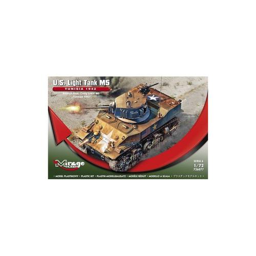 U.S.Light M5 Tunisia 1942 - Mirage Mir726077-Mirage Hobby