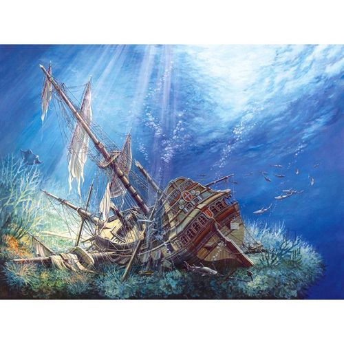 Sunk Galleon, Puzzle 2000 Parties -  Castorland C-200252-2