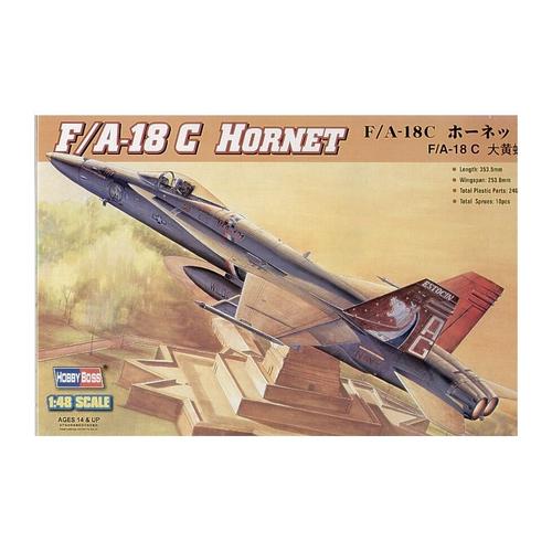 Mcdonnell Douglas F/A-18c Hornet - Maquette D'avion Hobby Boss Hb80321-Hobby Boss