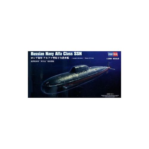 Russian Navy Alfa Class Ssn - Maquette De Bateau Hobby Boss Hb83528-Hobby Boss