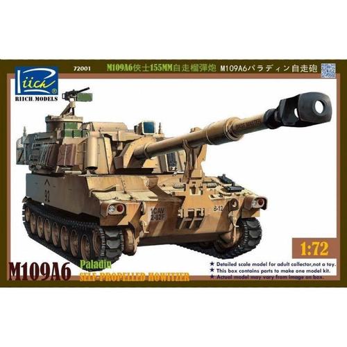 M109a6 Paladin Obusier Automoteur - Riich Rt72001-Riich Models