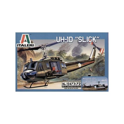 Bell Uh-1d Slick - Maquette D'avion Italeri It1247-Italeri