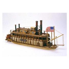 Mississippi bateau à vapeur navire à vapeur modèle navire fer 37,5cm pas de kit 
