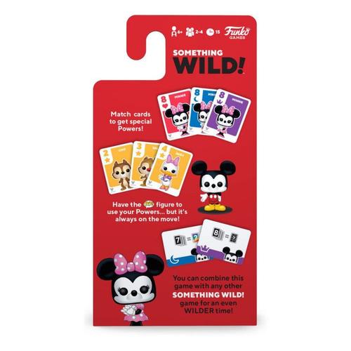 Mickey And Friends Carton De 4 Jeux De Cartes Something Wild! - Français / Anglais -  Funko Fk51893